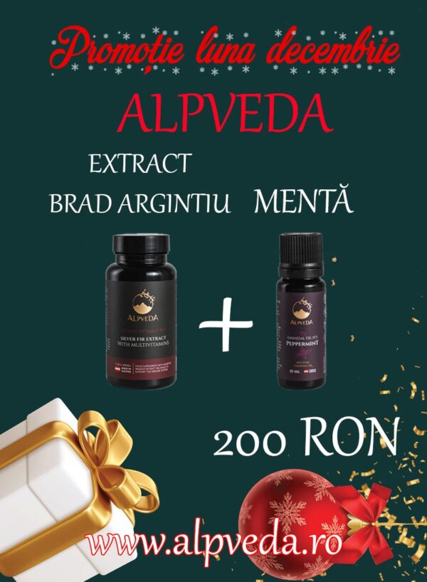 Promotie : Capsule extract de molid argintiu si Menta